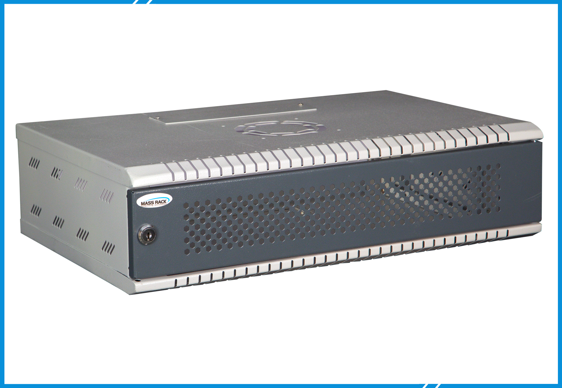 Wall Mounting Rack 02U 550X350