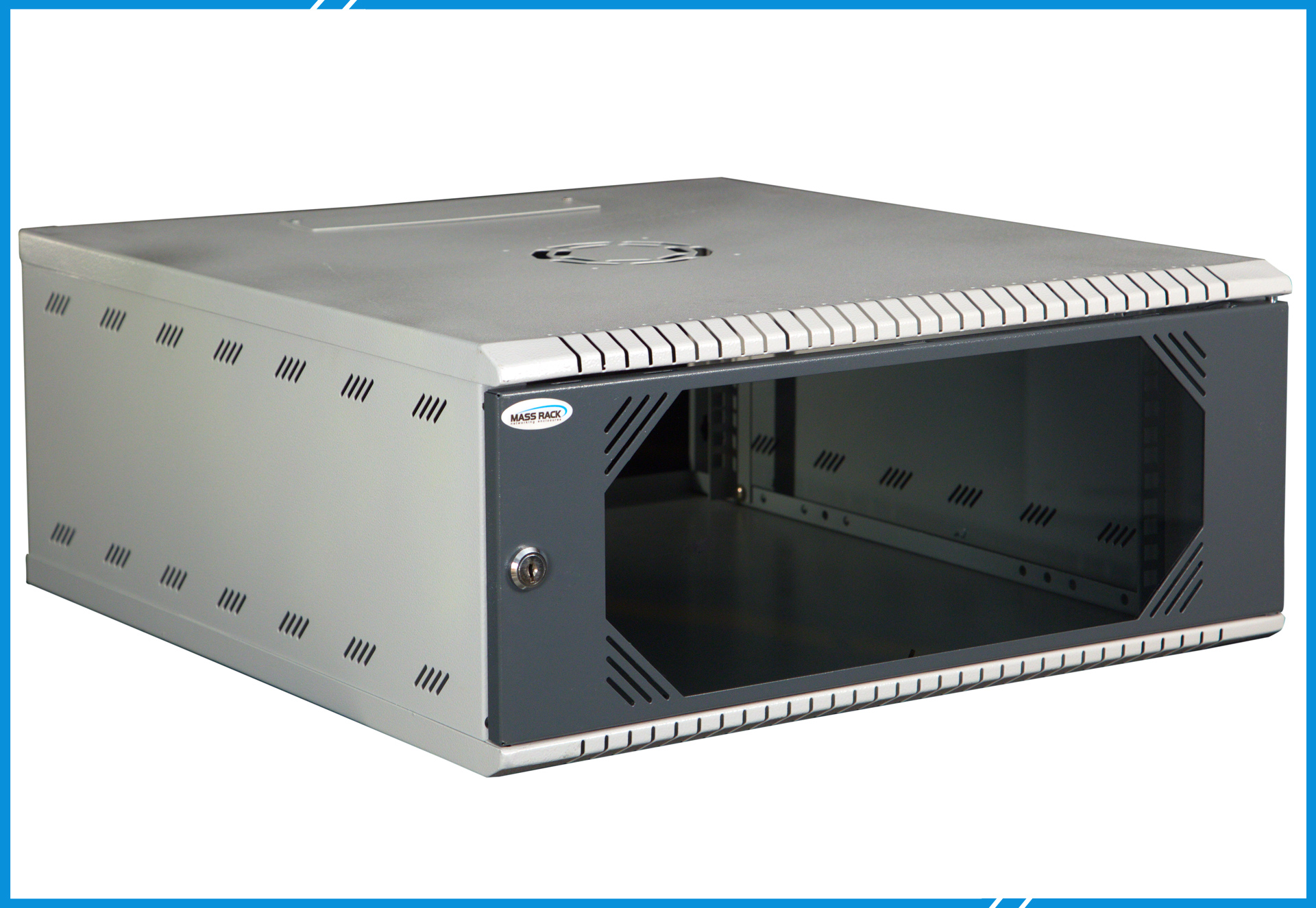 Wall Mounting Rack 04U 550X600