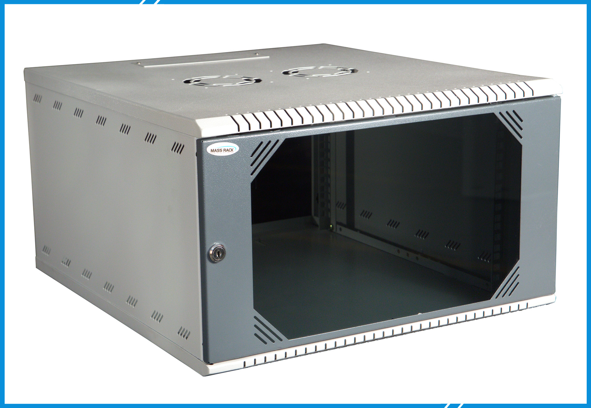 Wall Mounting Rack 06U 550X600